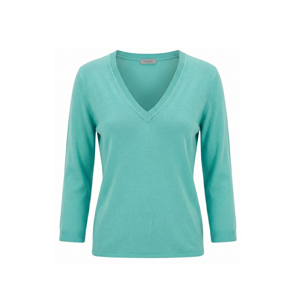 Malo Blue Cotton Women Sweater | Regal Royce