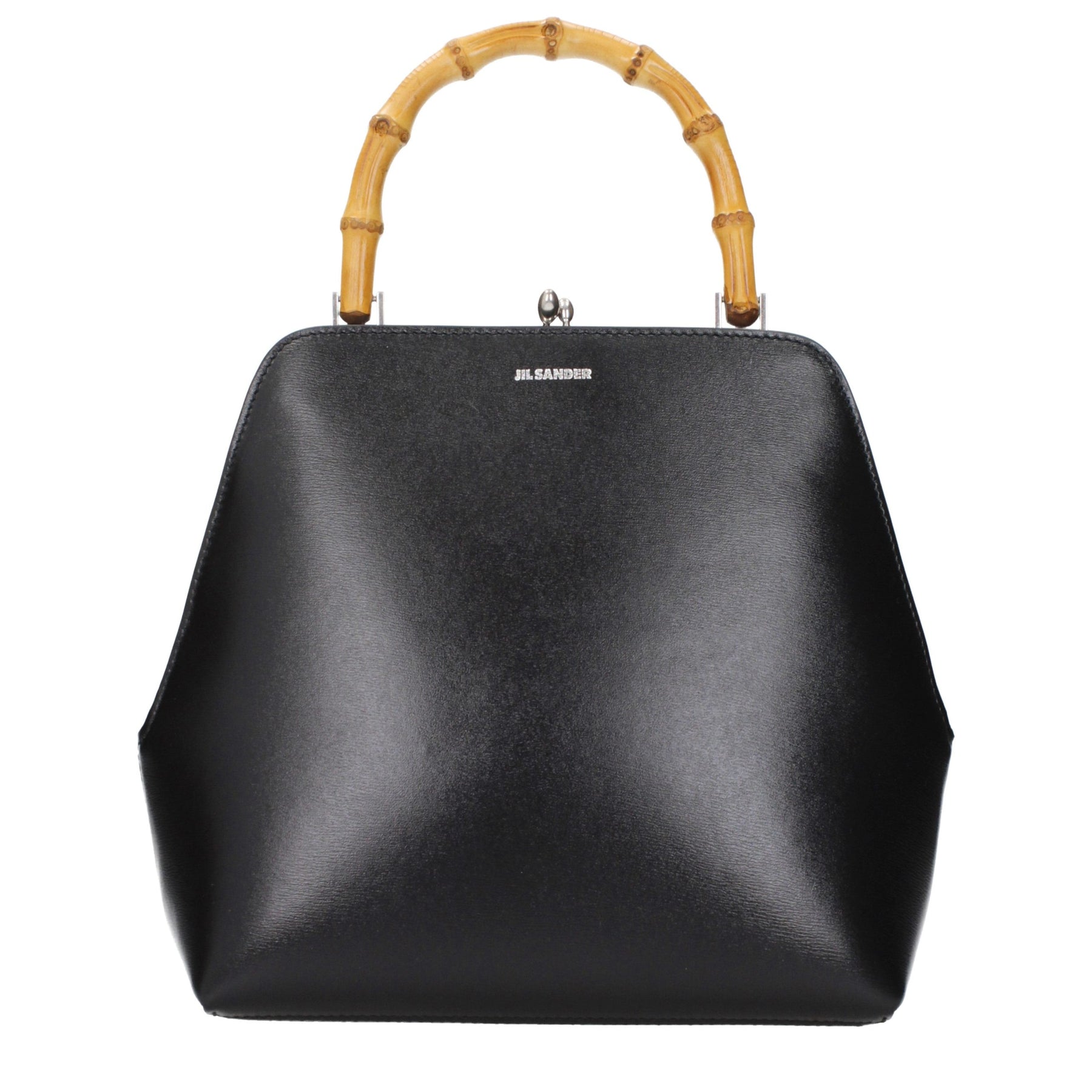 Jil Sander Black Leather Handbag | Regal Royce