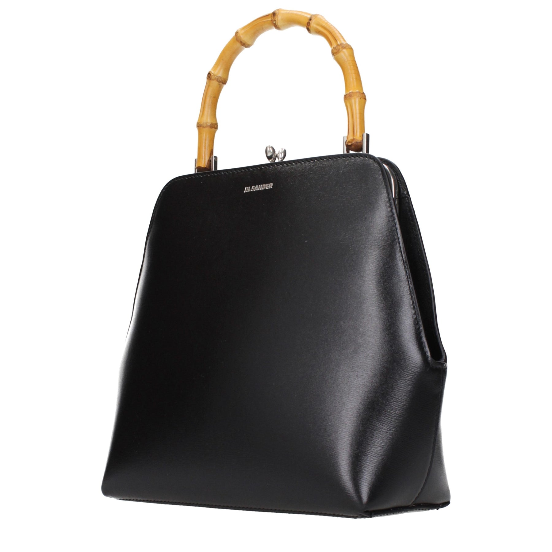 Jil Sander Black Leather Handbag | Regal Royce