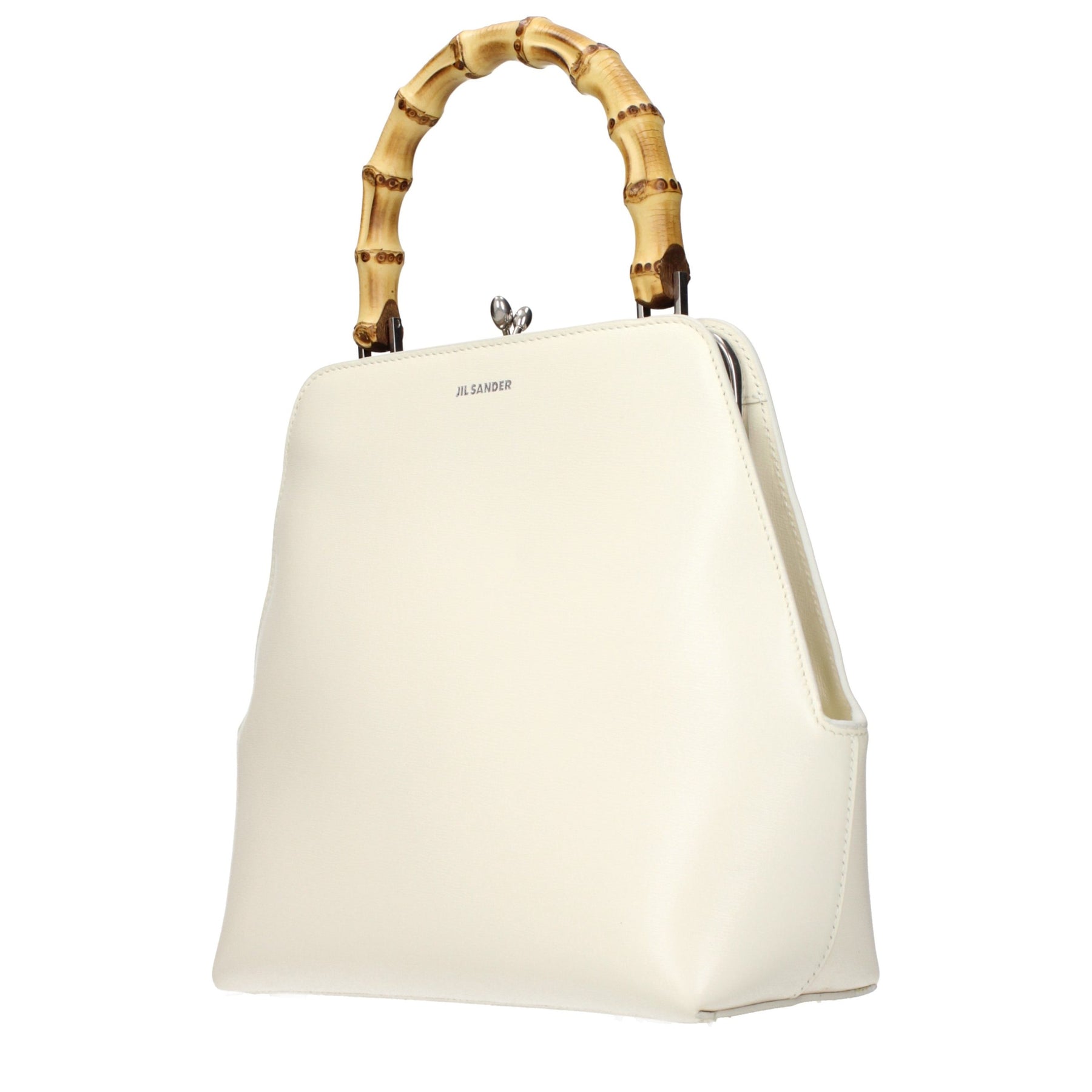 Jil Sander Beige Leather Handbag | Regal Royce