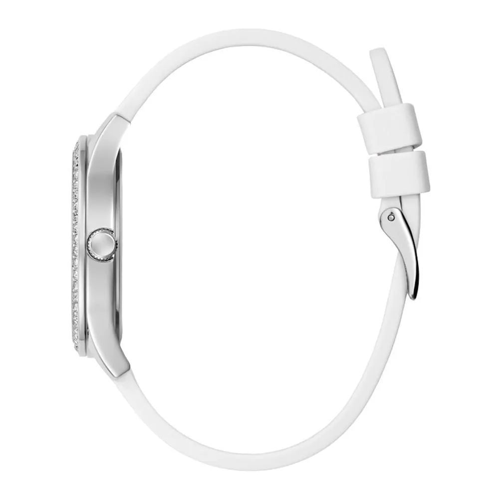 Guess White Synthetic Dress Watch | Regal Royce