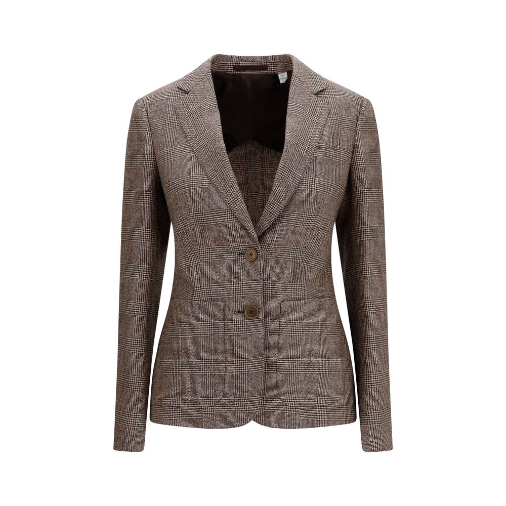 Burberry Brown Wool Oves Aries Blazer | Regal Royce