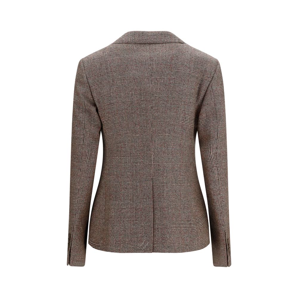 Burberry Brown Wool Oves Aries Blazer | Regal Royce