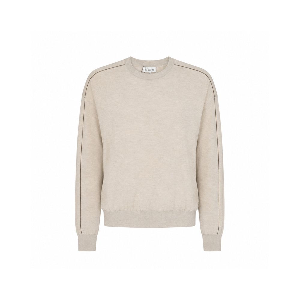 Brunello Cucinelli Beige Cashmere Sweatshirt | Regal Royce