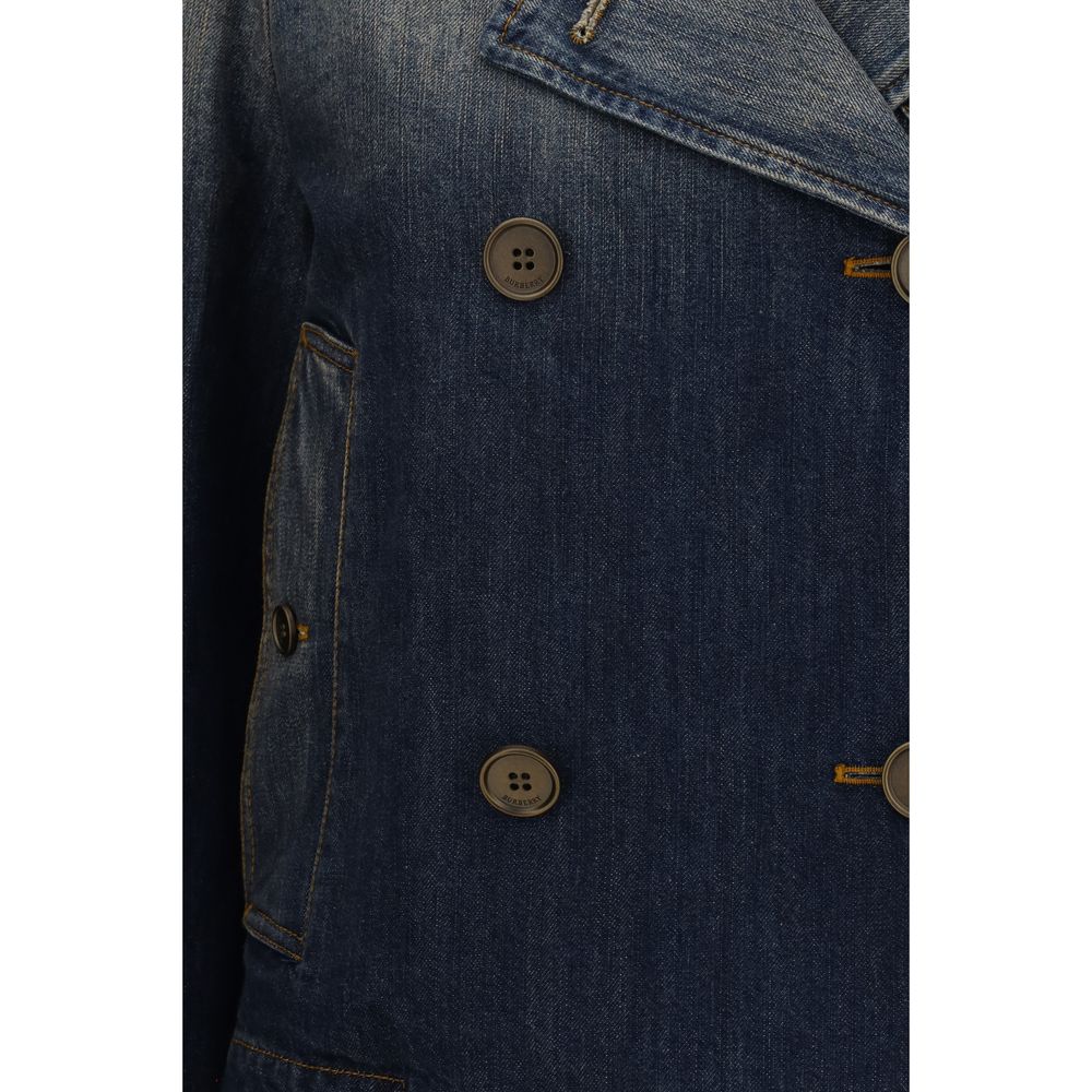 Burberry Blue Cotton Denim Jacket | Regal Royce
