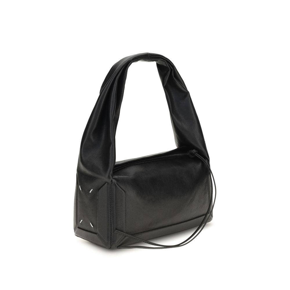 Maison Margiela Black Leather Shoulder Bag | Regal Royce