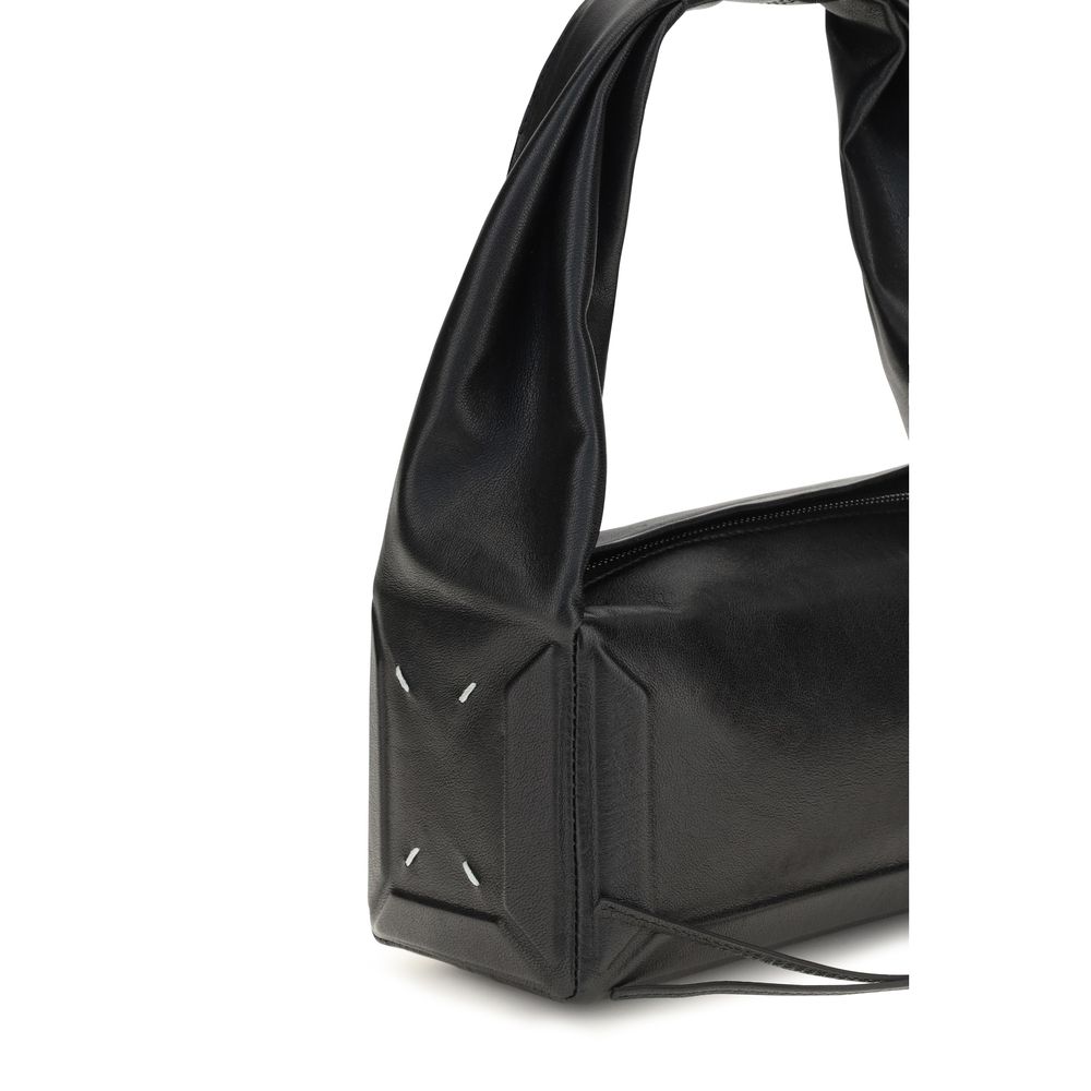 Maison Margiela Black Leather Shoulder Bag | Regal Royce