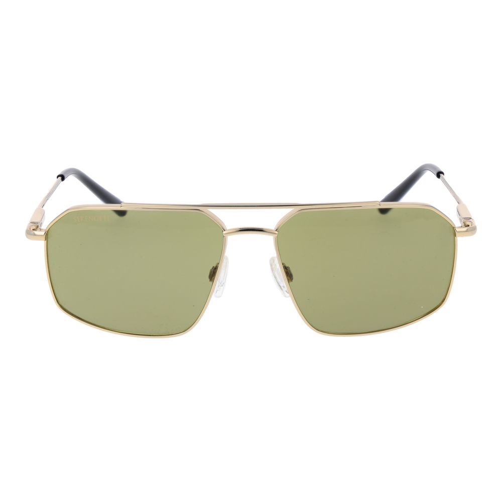 Serengeti Gold Metal Sunglasses | Regal Royce