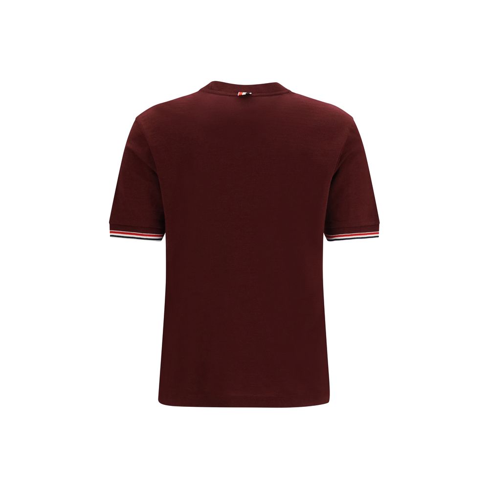 Thom Browne Bordeaux Wool Oves Aries T-Shirt | Regal Royce