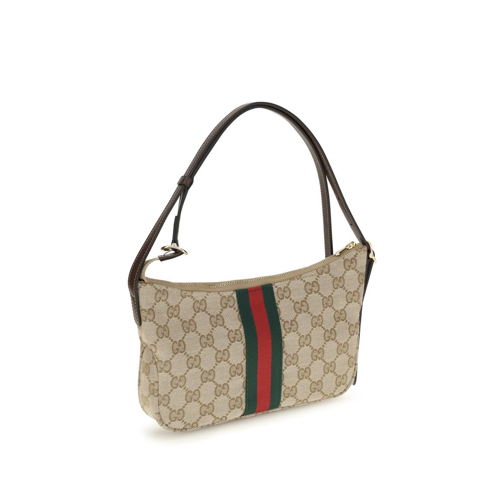 Gucci Beige Polyester Shoulder Bag | Regal Royce