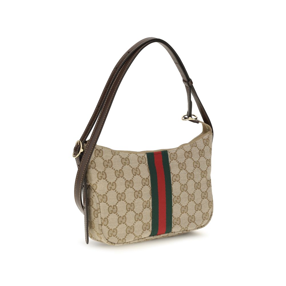 Gucci Beige Polyester Shoulder Bag | Regal Royce