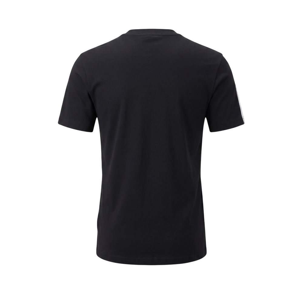 Mr&Mrs Italy Black Cotton Women's T-shirt | Regal Royce