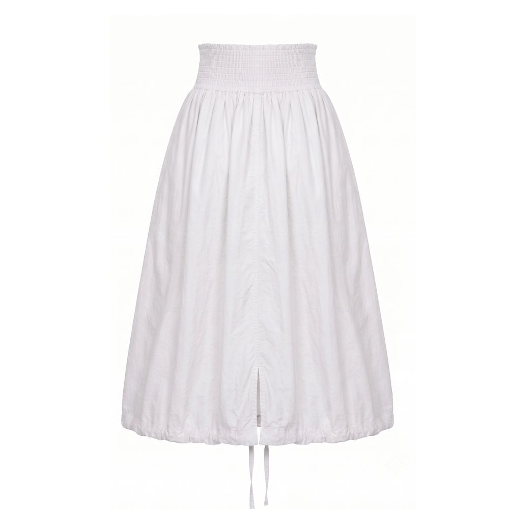Mr&Mrs Italy White Polyamide Women Skirt | Regal Royce