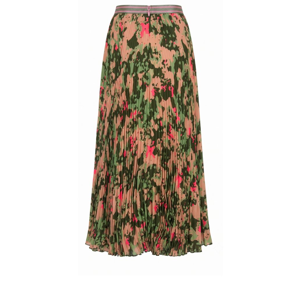 Mr&Mrs Italy Pink Polyester Women Skirt | Regal Royce