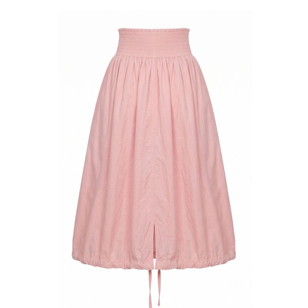 Mr&Mrs Italy Pink Polyester Women Skirt | Regal Royce