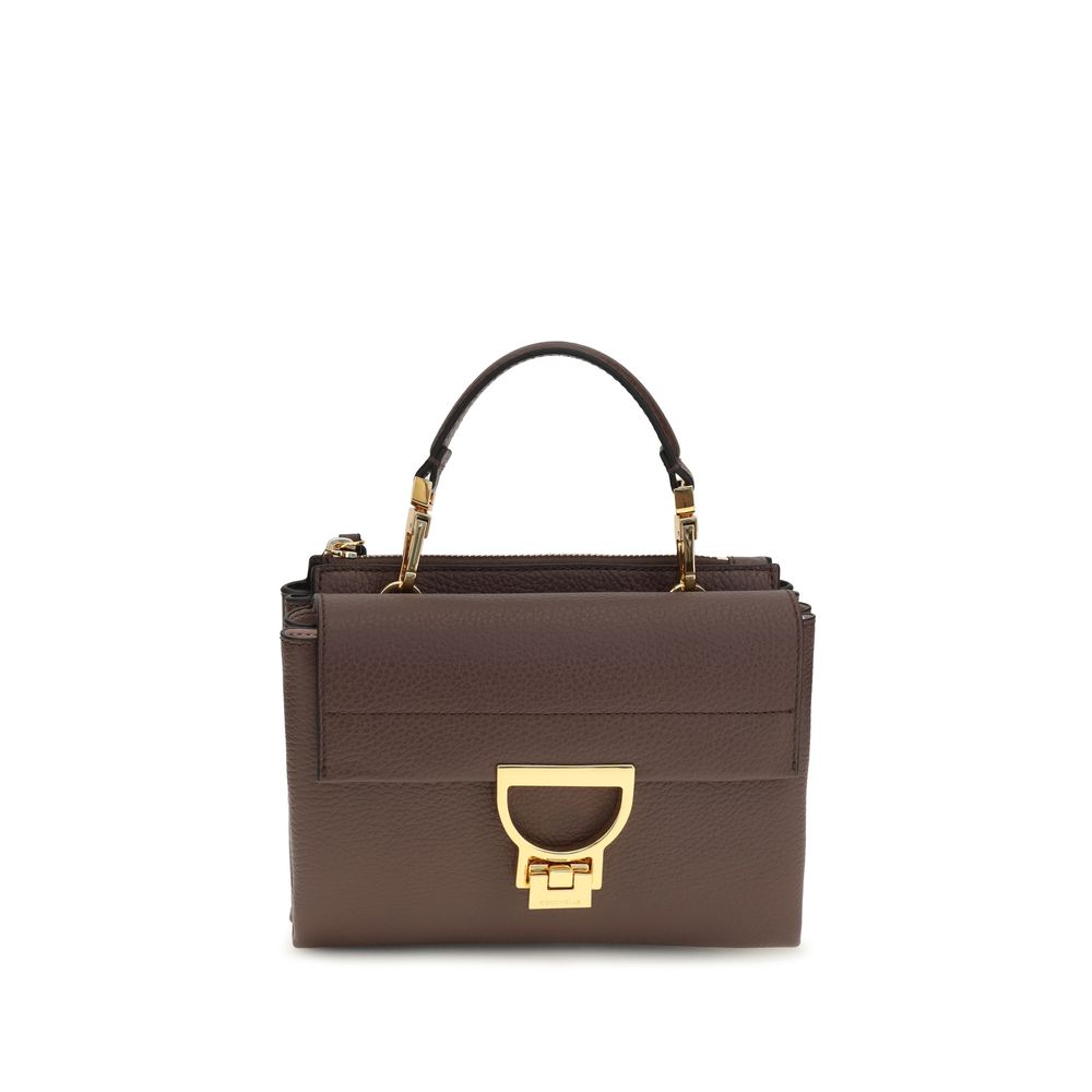 Coccinelle Brown Calf Leather Bos Taurus Handbag | Regal Royce