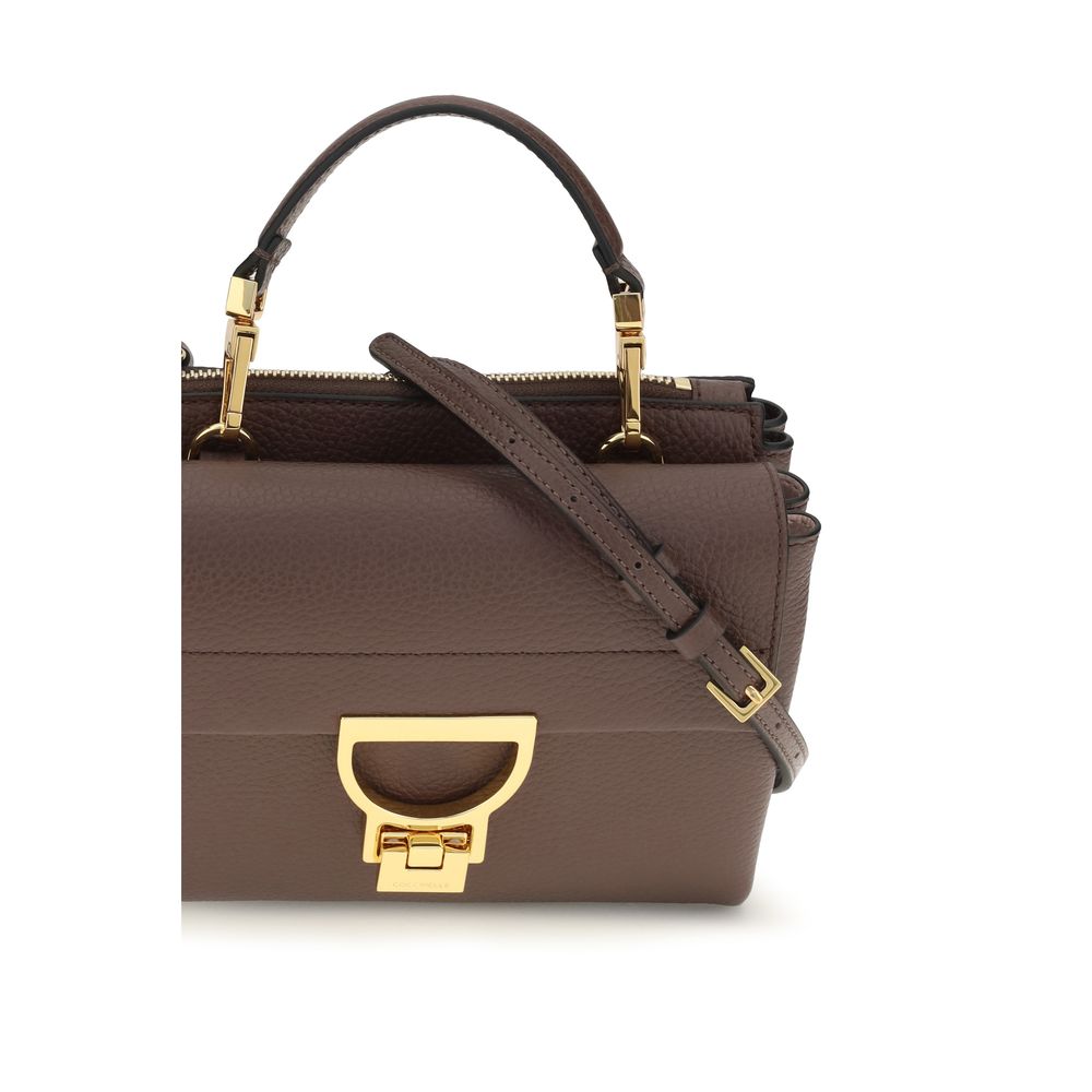 Coccinelle Brown Calf Leather Bos Taurus Handbag | Regal Royce