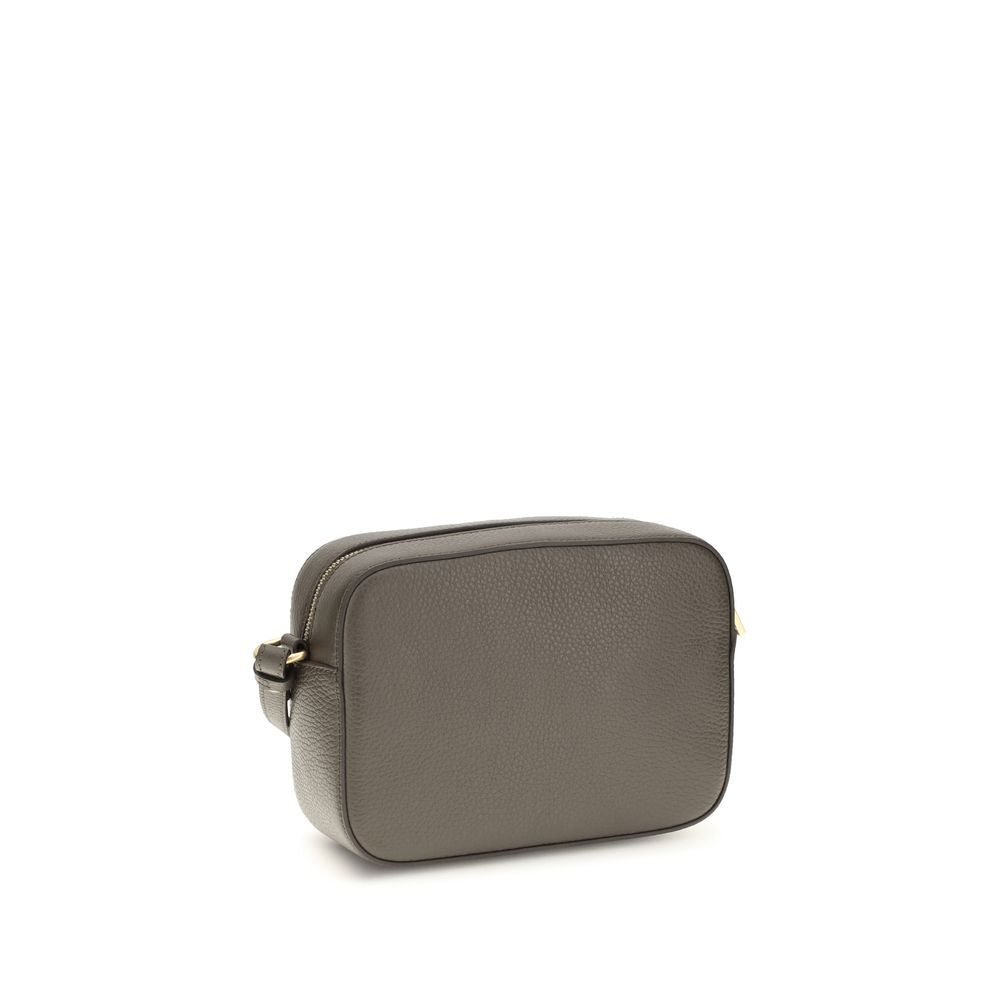 Coccinelle Brown Calf Leather Bos Taurus Shoulder Bag | Regal Royce