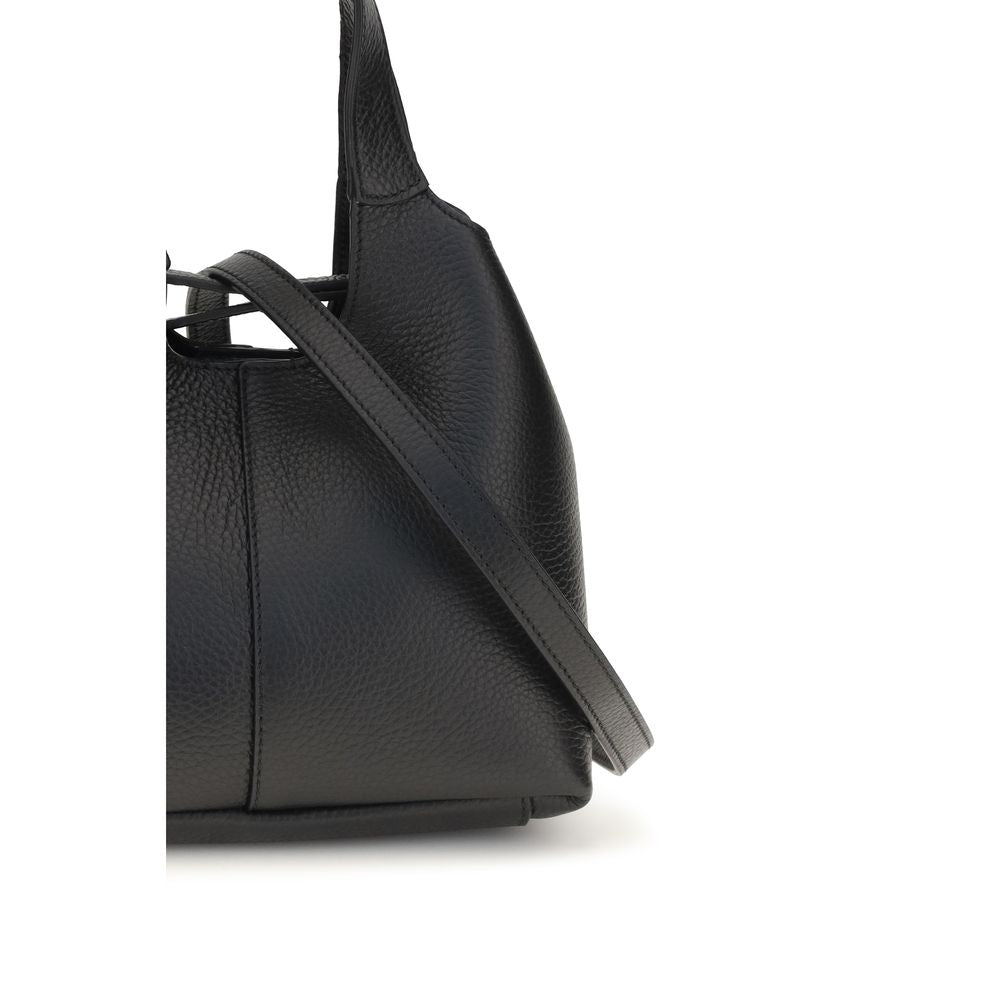 Coccinelle Black Calf Leather Bos Taurus Shoulder Bag | Regal Royce