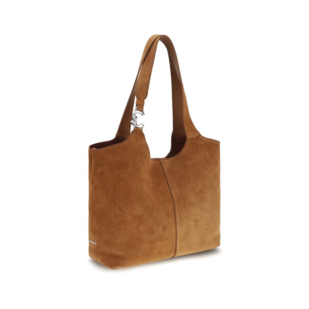 Coccinelle Brown Calf Leather Bos Taurus Shoulder Bag | Regal Royce