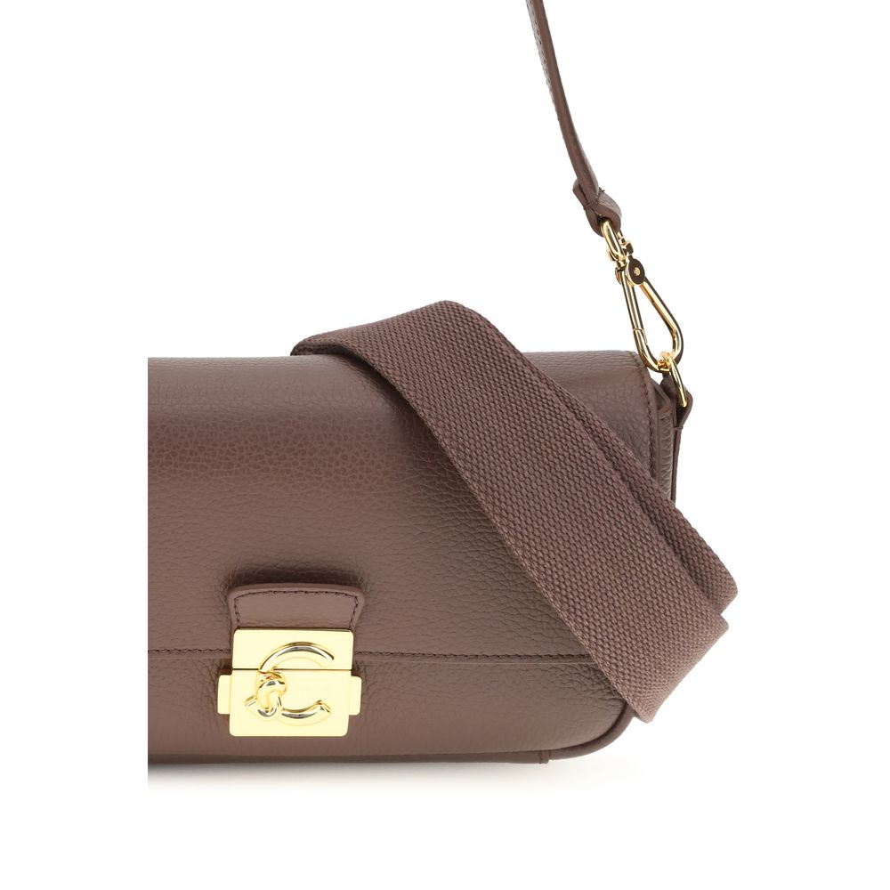 Coccinelle Brown Calf Leather Bos Taurus Shoulder Bag | Regal Royce