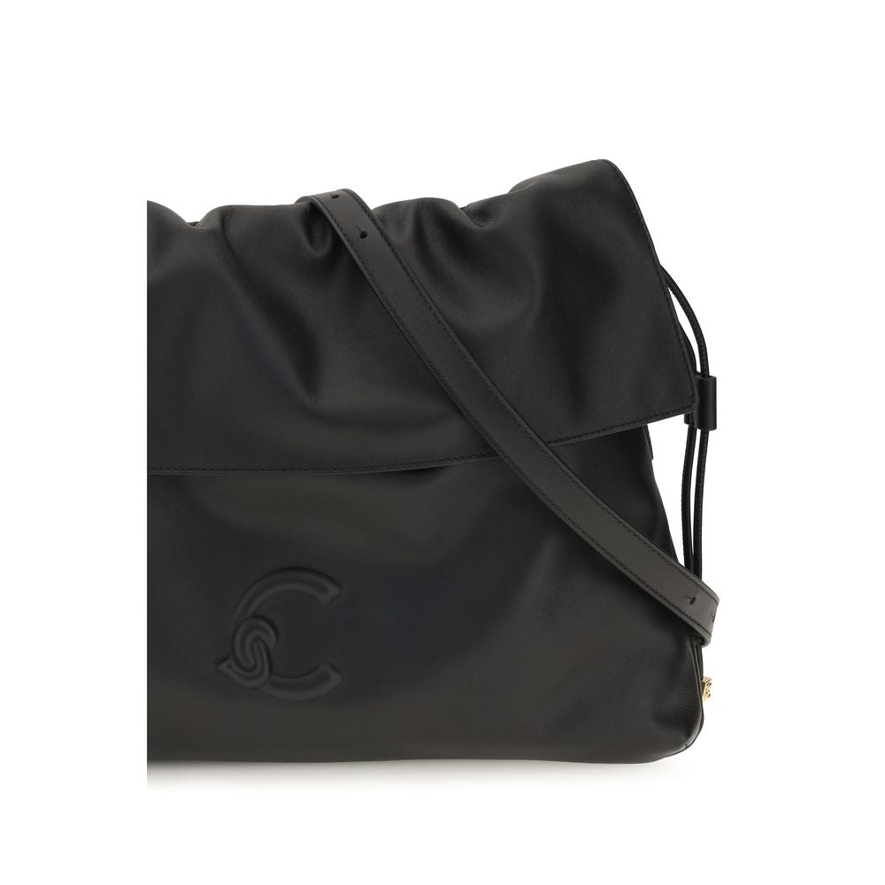 Coccinelle Black Calf Leather Bos Taurus Shoulder Bag | Regal Royce