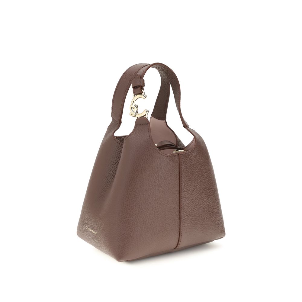 Coccinelle Beige Calf Leather Bos Taurus Shoulder Bag | Regal Royce