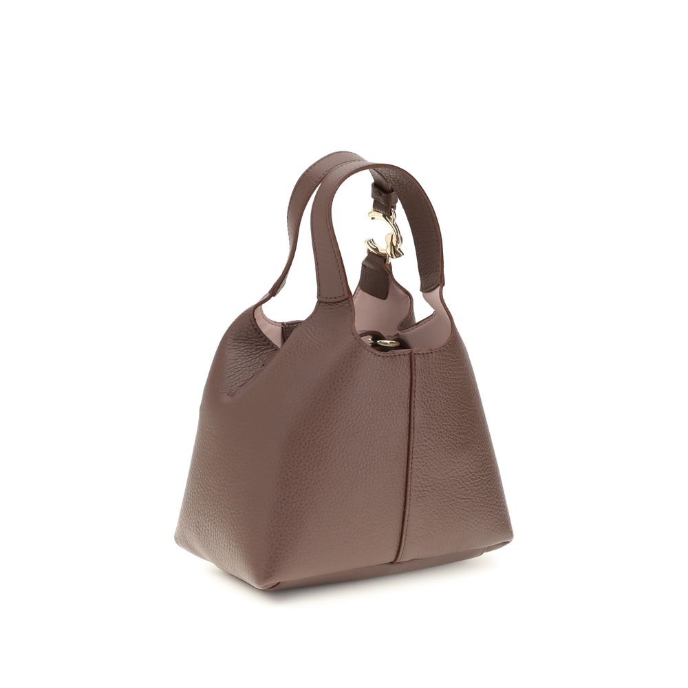 Coccinelle Beige Calf Leather Bos Taurus Shoulder Bag | Regal Royce