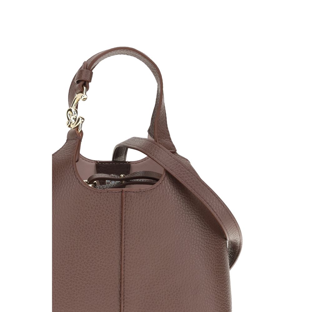 Coccinelle Beige Calf Leather Bos Taurus Shoulder Bag | Regal Royce