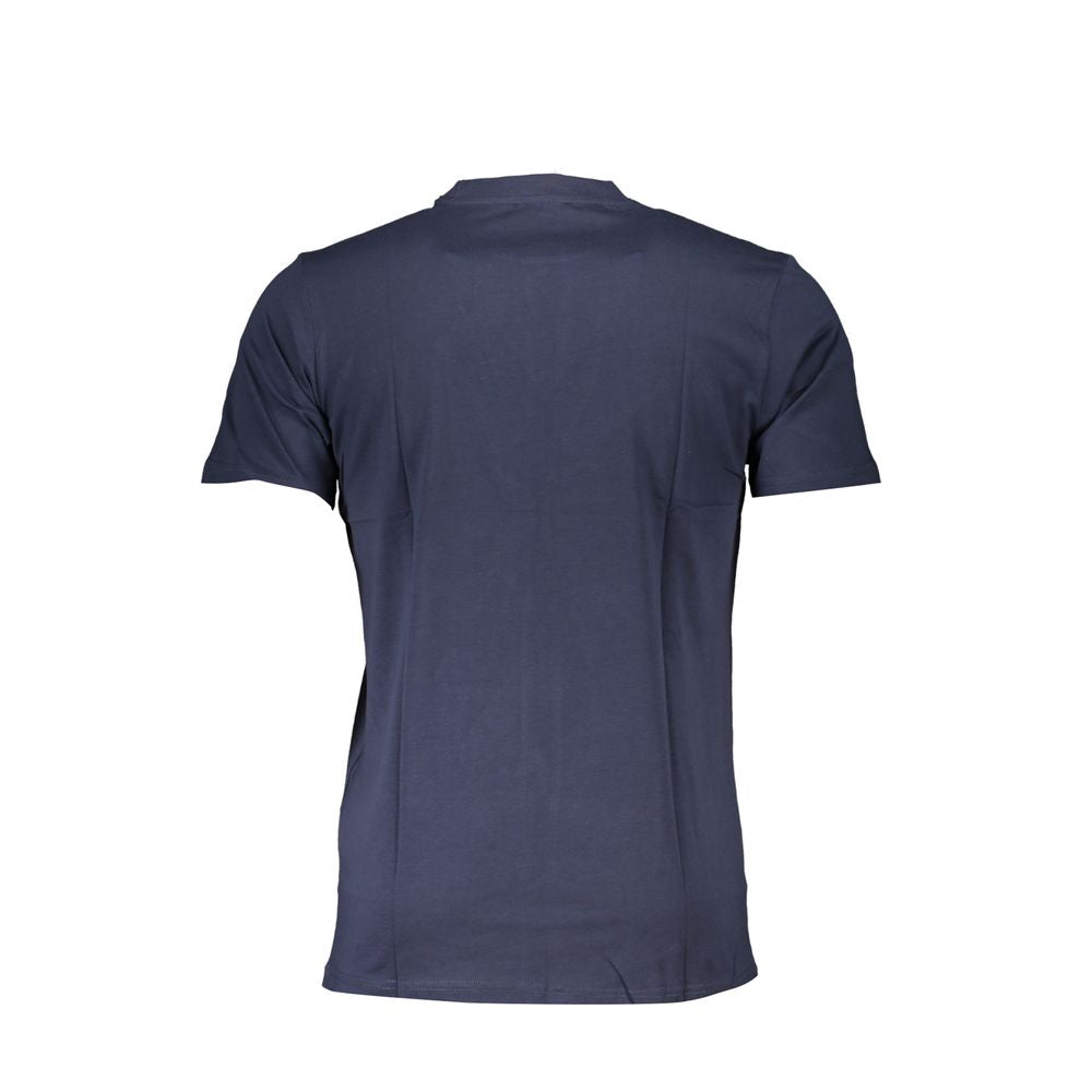 Cavalli Class Blue Cotton Men's T-Shirt | Regal Royce