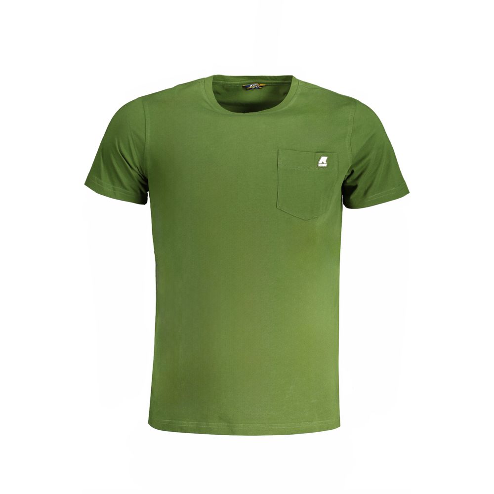 K-WAY Verde Cotton Men's T-Shirt | Regal Royce