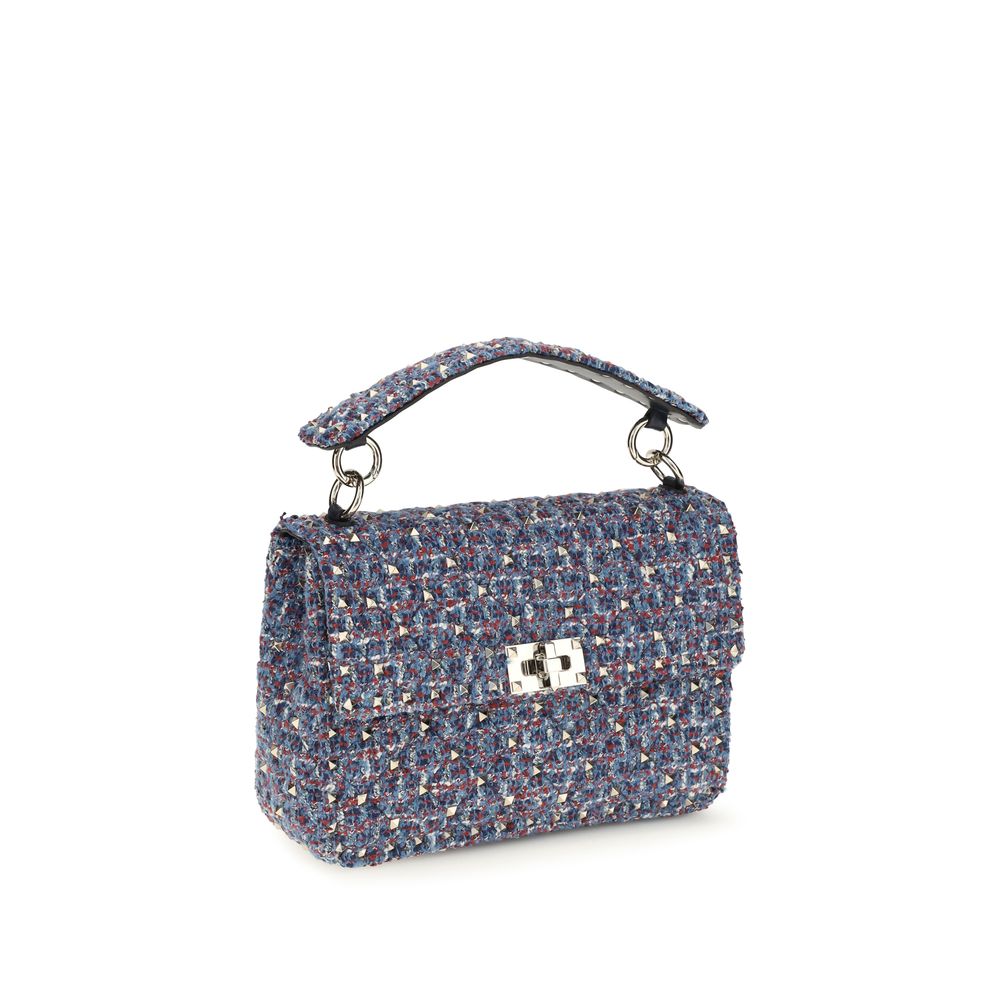 Valentino Garavani Blue Fabric Handbag | Regal Royce