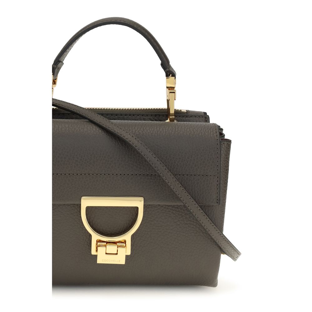 Coccinelle Brown Calf Leather Bos Taurus Handbag | Regal Royce