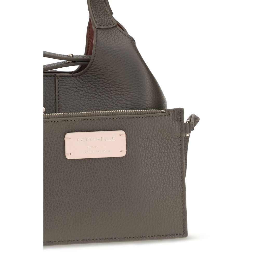 Coccinelle Brown Calf Leather Bos Taurus Shoulder Bag | Regal Royce