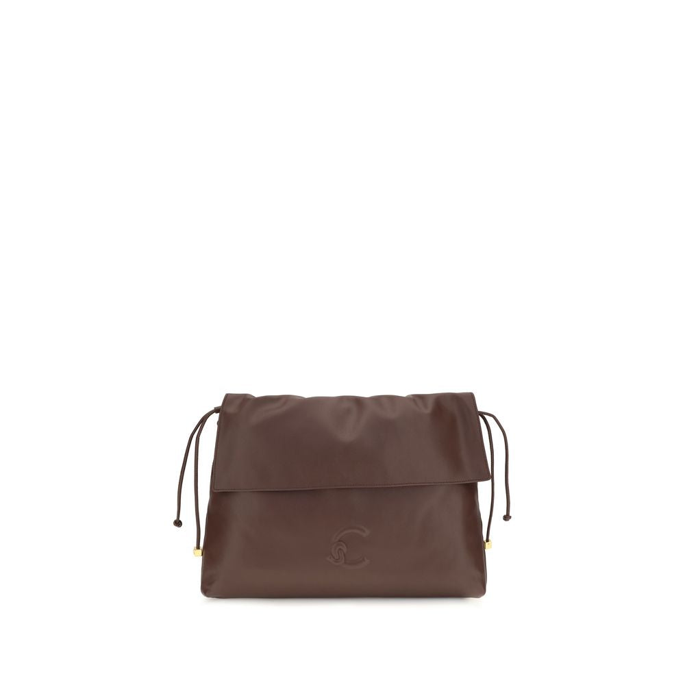Coccinelle Brown Calf Leather Bos Taurus Shoulder Bag | Regal Royce