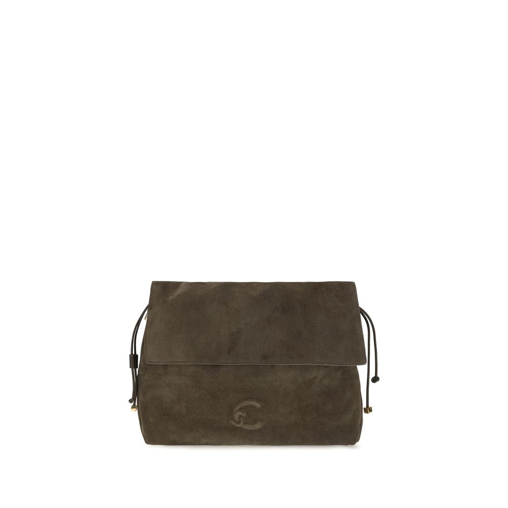 Coccinelle Brown Calf Leather Bos Taurus Shoulder Bag | Regal Royce