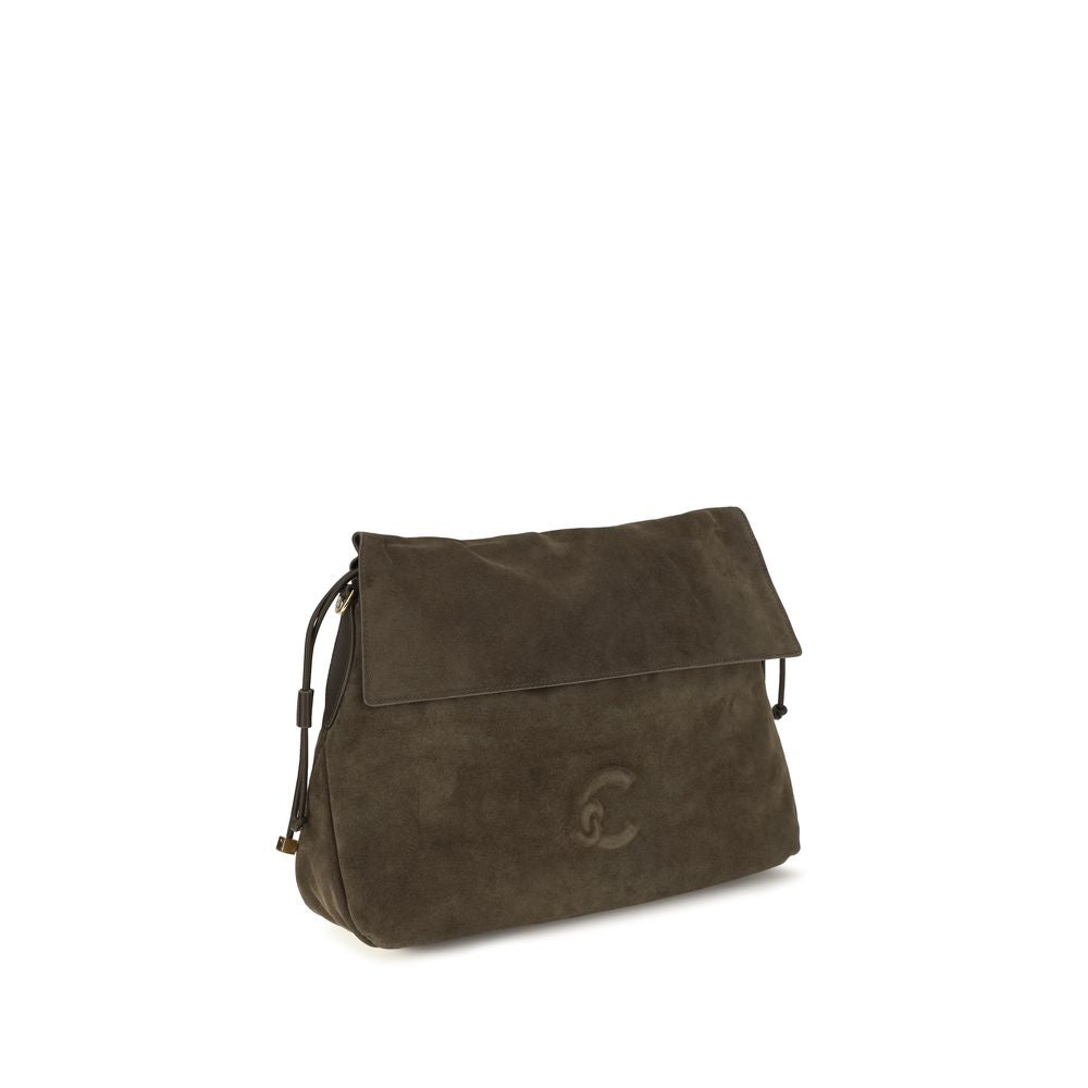 Coccinelle Brown Calf Leather Bos Taurus Shoulder Bag | Regal Royce