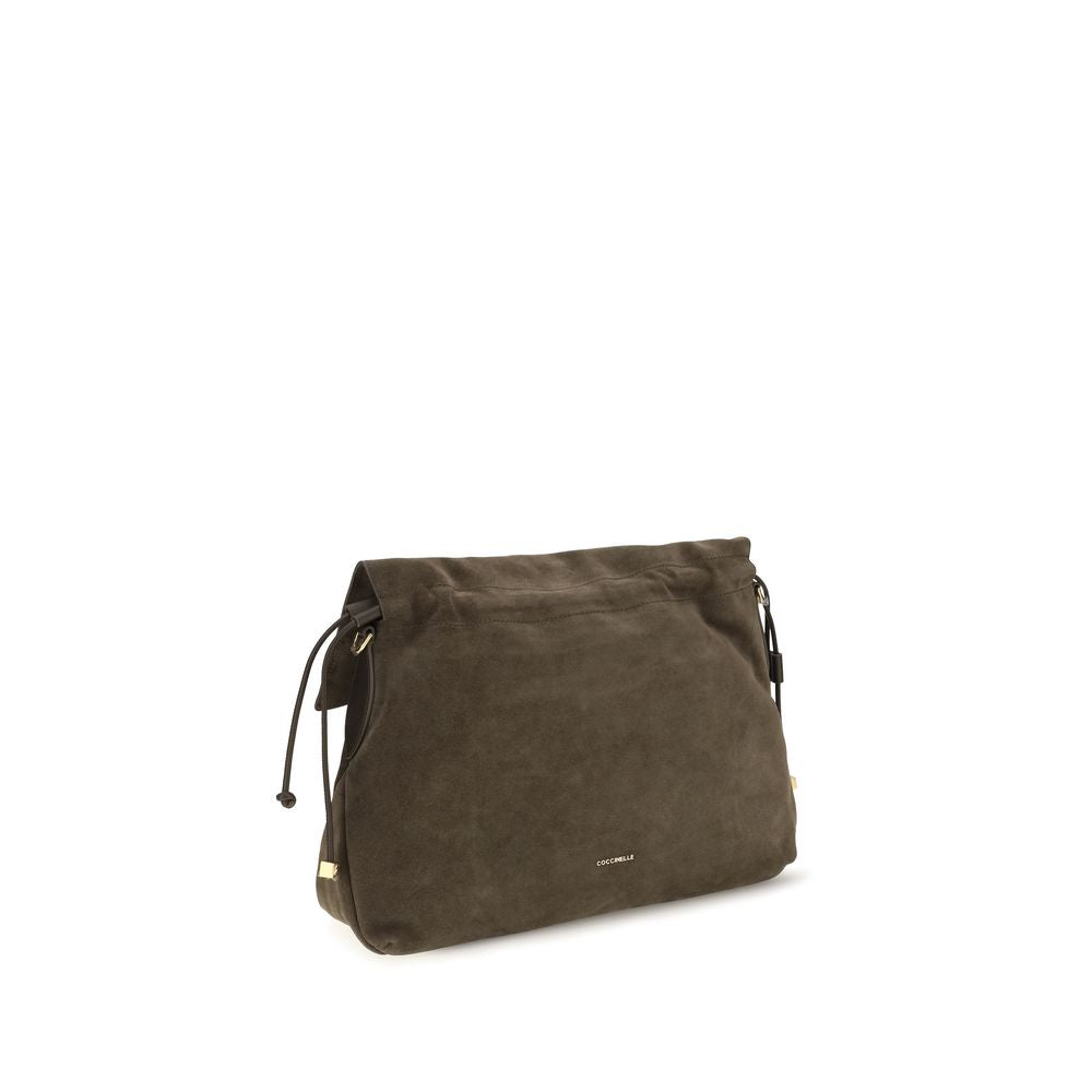 Coccinelle Brown Calf Leather Bos Taurus Shoulder Bag | Regal Royce