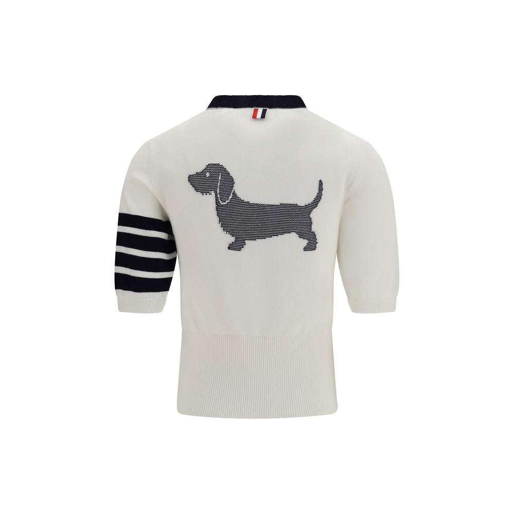 Thom Browne White Cotton T-Shirt | Regal Royce