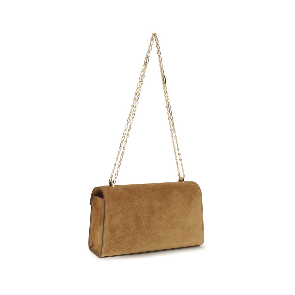 Savette Beige Calf Leather Bos Taurus Shoulder Bag | Regal Royce
