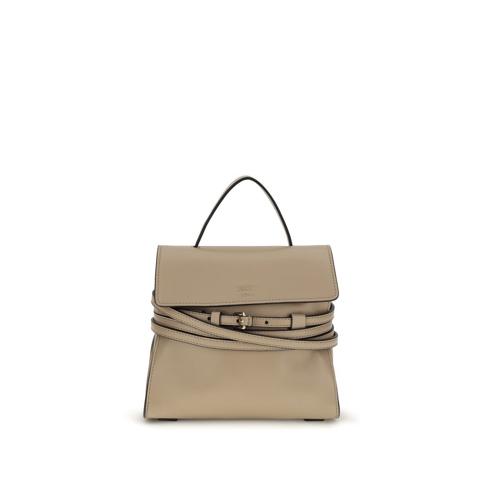 Moschino Beige Goatskin Shoulder Bag | Regal Royce