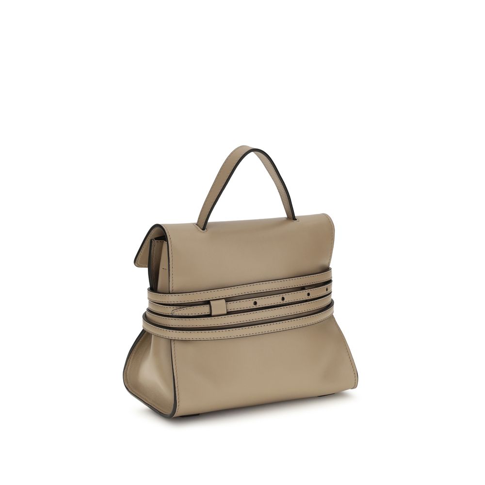 Moschino Beige Goatskin Shoulder Bag | Regal Royce