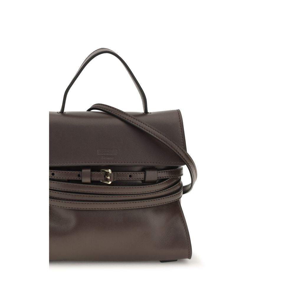 Moschino Brown Goatskin Shoulder Bag | Regal Royce
