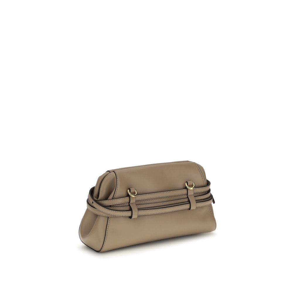 Moschino Beige Goatskin Shoulder Bag | Regal Royce