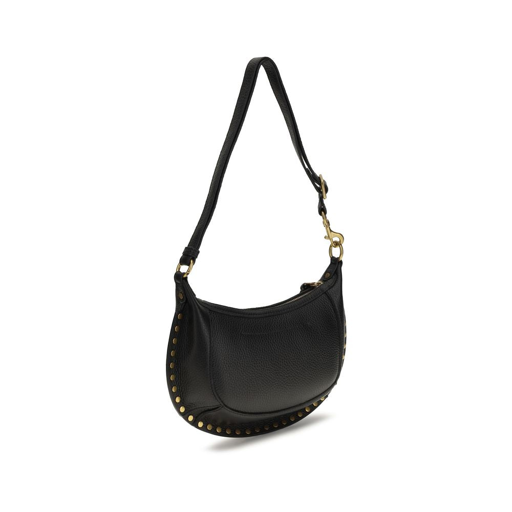 Isabel Marant Black Calf Leather Bos Taurus Shoulder Bag | Regal Royce