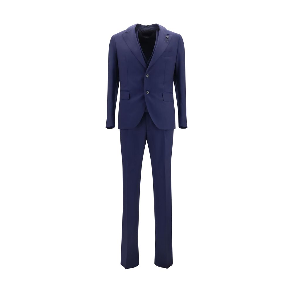 Lardini Blue Wool Oves Aries Two-Piece Suit | Regal Royce