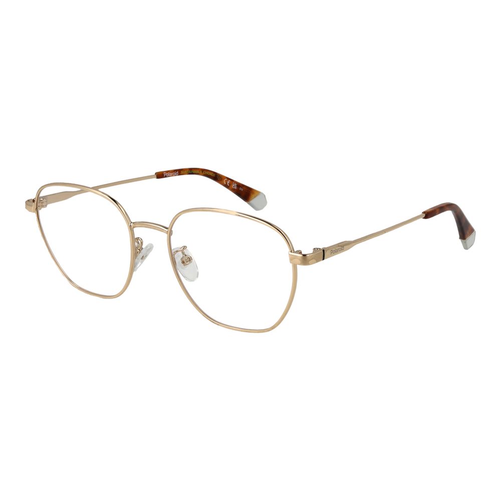 Polaroid Gold Metal Glasses (Frames) | Regal Royce