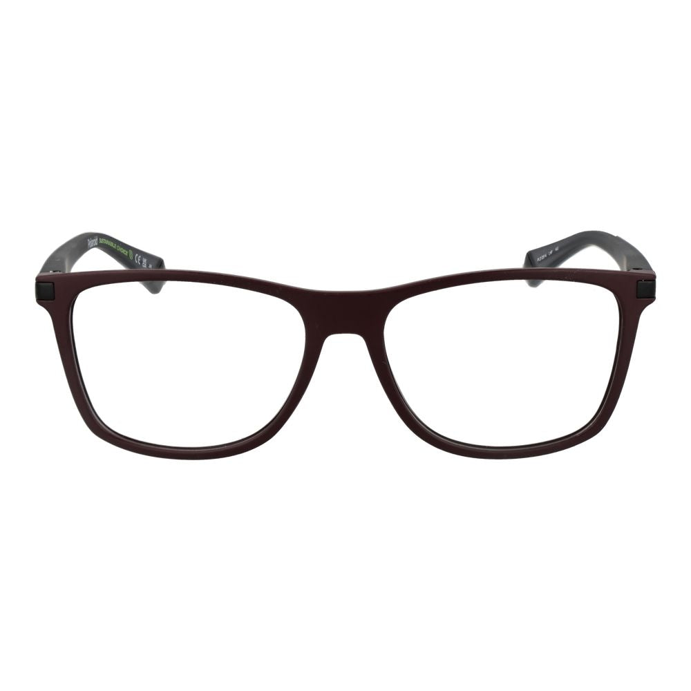 Polaroid Burgundy Polyester Glasses (Frames) | Regal Royce
