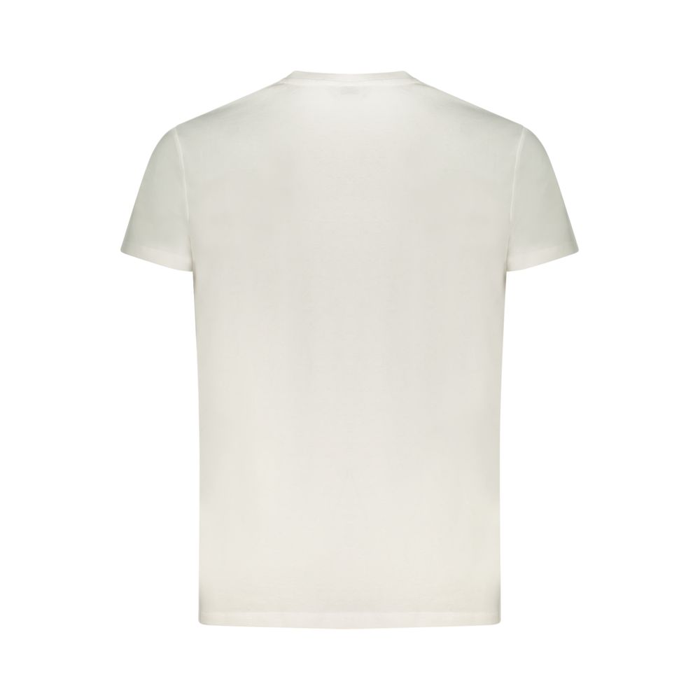 Iceberg Bianco Cotton Men T-Shirt | Regal Royce