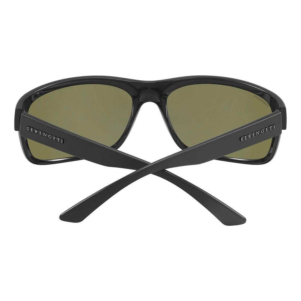 Serengeti Black Nylon Sunglasses | Regal Royce
